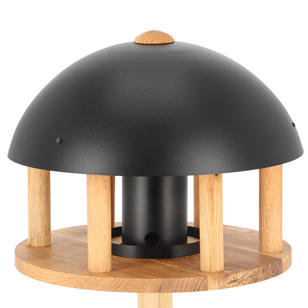 Futtertisch mit Ständer - Schwarzes Dach – Bild 4
