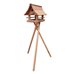 voeder huis met japans design op drie poten